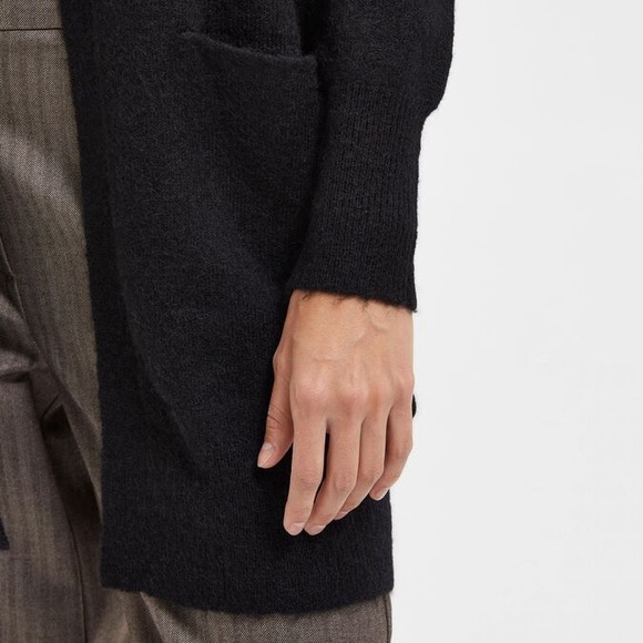 NWT Selected Femme Long Knitted Cardigan - Picture 2 of 8